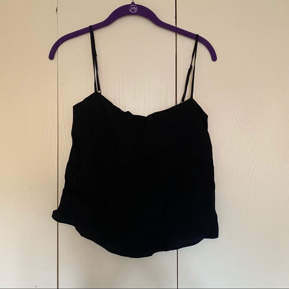 Sleek black ref tank